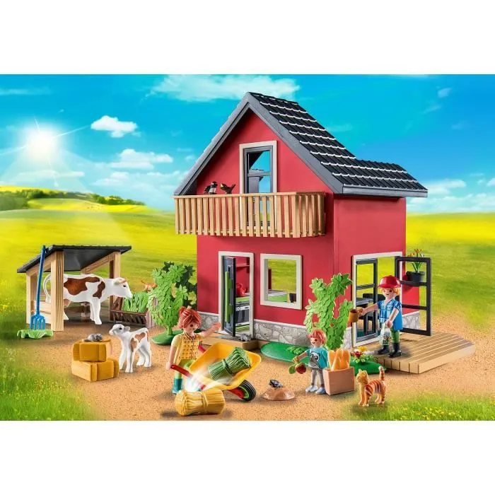 PLAYMOBIL 71248 Petite ferme, Country La Ferme, 137 pièces, Dès 4 ans-2