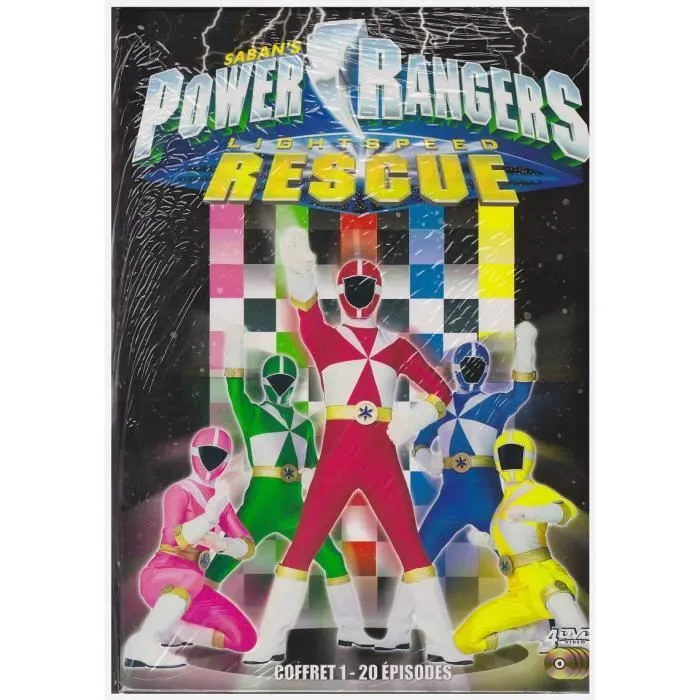 Power Ranger - Lightspeed Rescue- Volume 1 (DVD)-0
