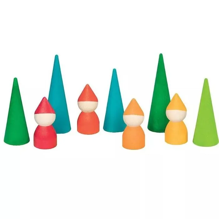 Jeu D'apprentissage - La Foret des Lutins en Bois - Jeu libre-2