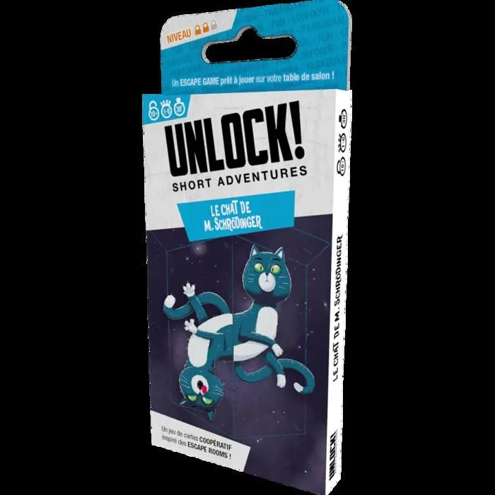 Unlock! - Short Adventures : Le Chat de M. Schrödinger - Escape Game-1