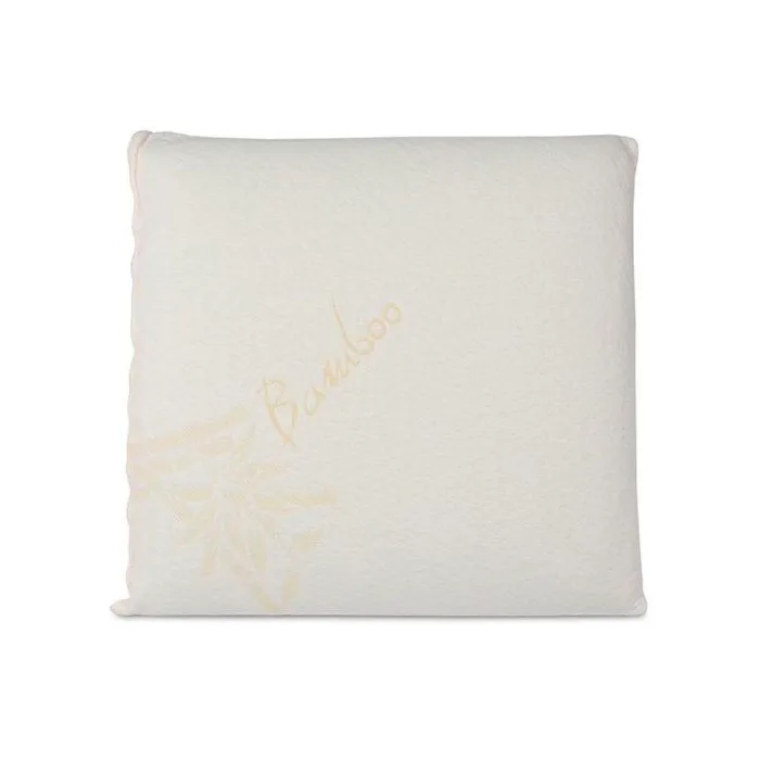 Oreiller Bamboo 60x60 cm Mémoire de forme-0