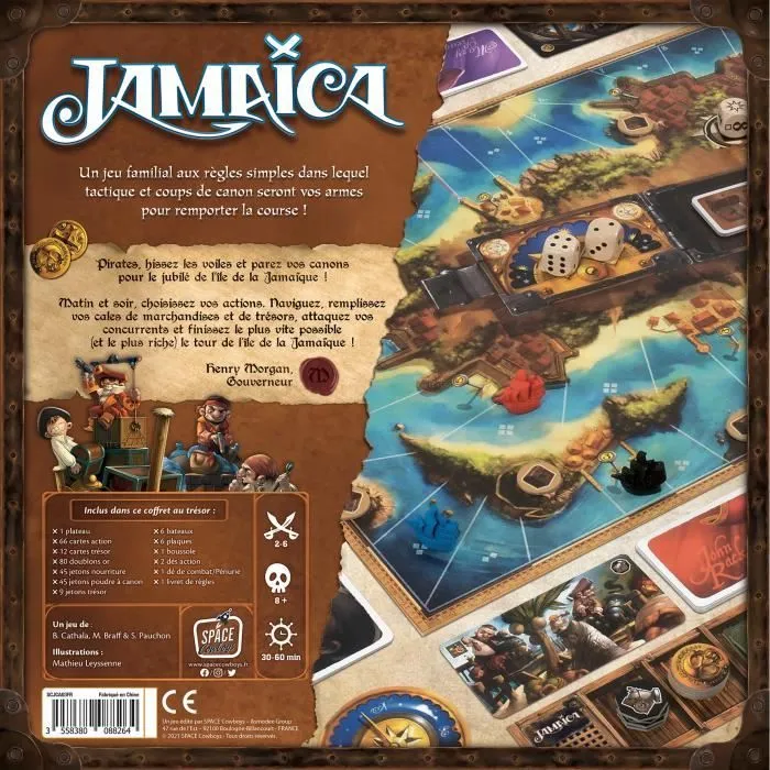 Jamaïca - ASMODEE - Édition 2021 - Jeu de plateau familial - 2 à 6 joueurs - 45 min-3