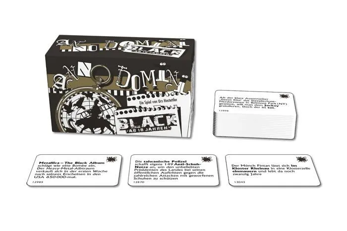 Jeu de societe - jeu de plateau Abacusspiele - 09221 - Anno Domini Noir, quizspiel, tresors, Jeu de Cartes,-2