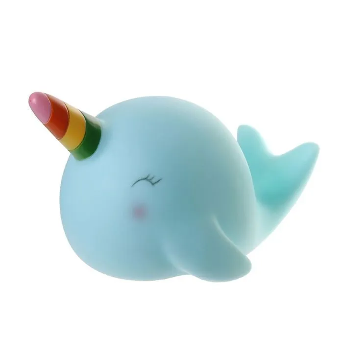 Tom et Zoe - Veilleuse enfant Baleine - Bleu-0