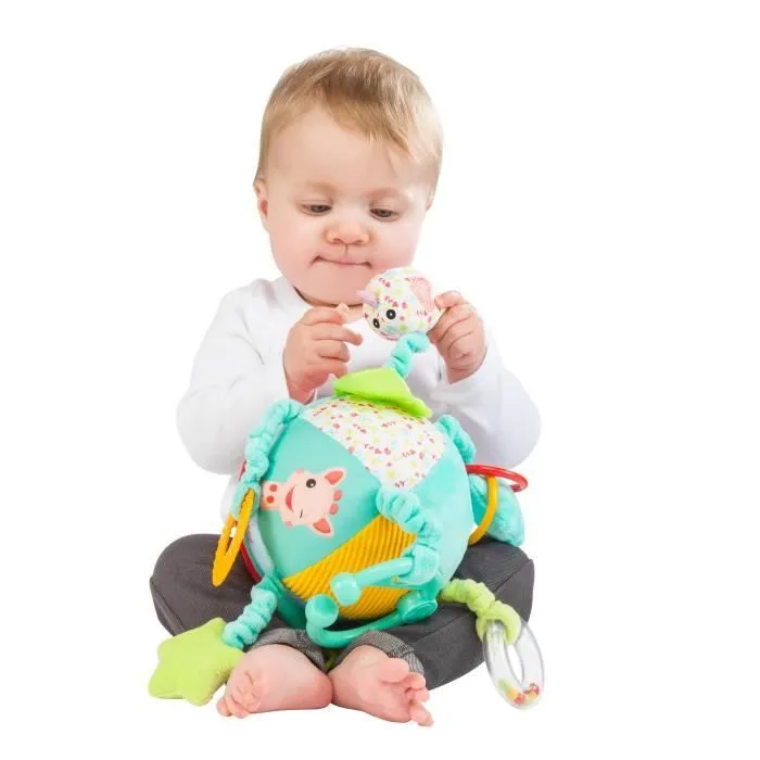 SOPHIE LA GIRAFE Balle Peluche - Le Monde des Surprises-3