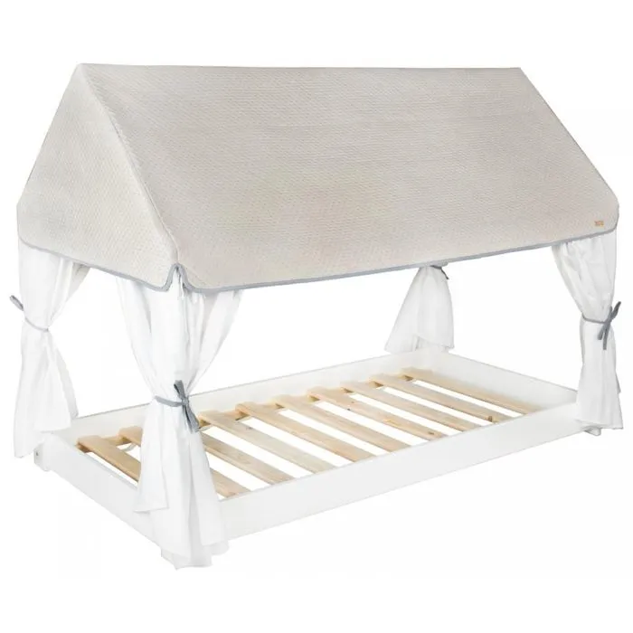 Lit scandinave cabane 160x80cm-0