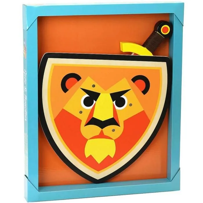 Vilac - Set bouclier et épée Lion-3