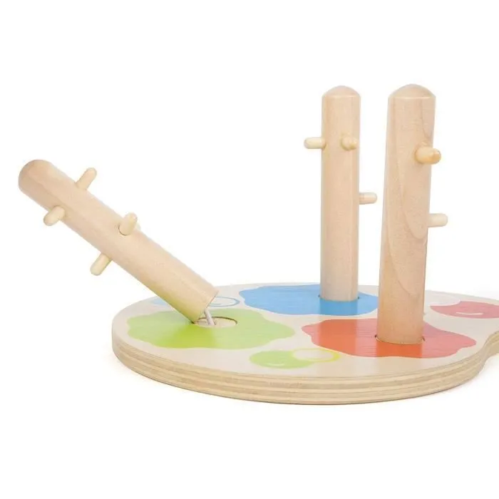 Jeu à emboîter avec Trois Formes géométriques-2