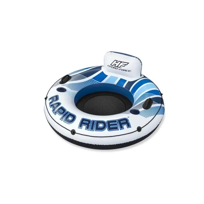 Bouée - BESTWAY - Rapid Rider II - 135 cm - Siège en maille filet - 2 porte-gobelets-0