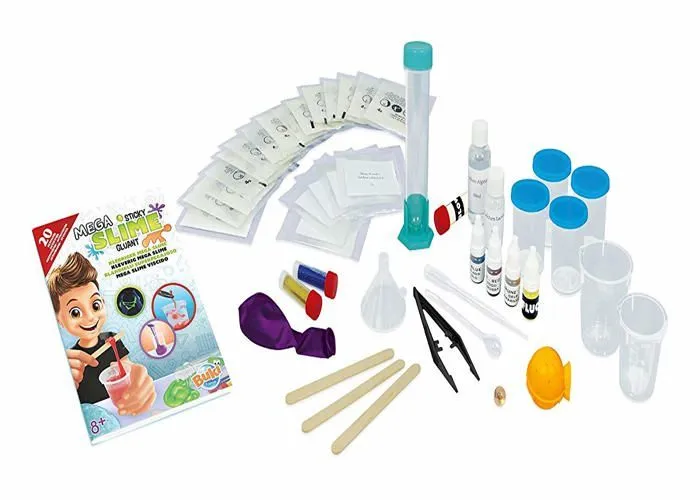 BUKI Méga kit de slime - BUKI FRANCE - Coffret slime pour créer des mélanges gluants sans danger - 15 activités-3