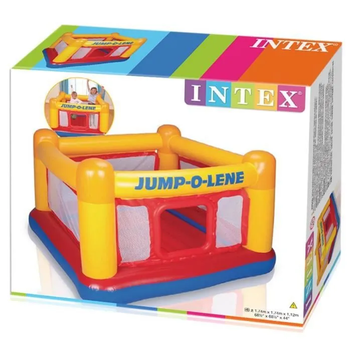 Cabane gonflable pour enfants - INTEX - Modèle 48260 - 174x174 - Plastique - Mixte - A partir de 3 ans-1