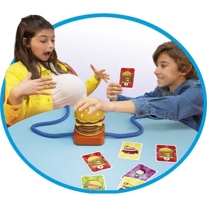 Burger Boom - LANSAY - Gonfle le ventre - Qui fera BOOM ? - Dès 5 ans-1