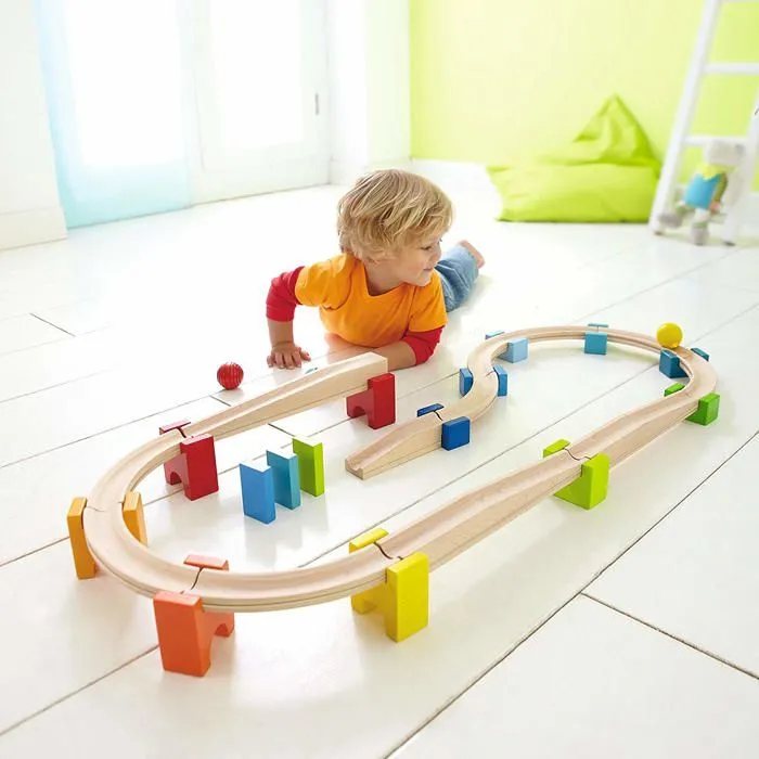 Haba - 7042 -Mon Premier Toboggan a Billes Grande Boite de Base, 00, Petit-2