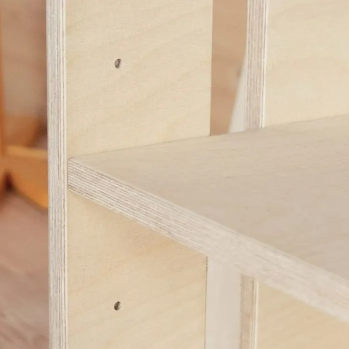 Bureau enfant table d'activités CREATIVE bois et gris-1