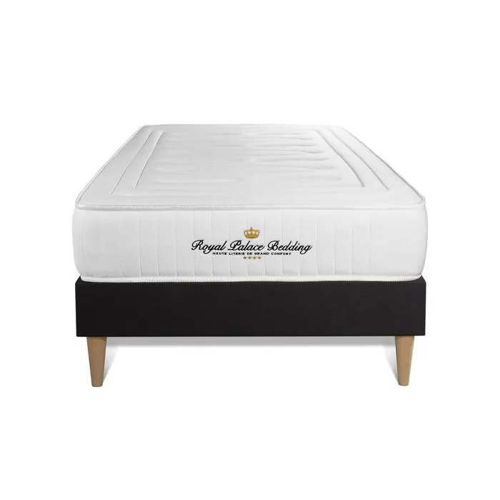 Ensemble matelas + sommier 90x200 Nottingham Mémoire de forme - Ferme - Royal Palace Bedding-1