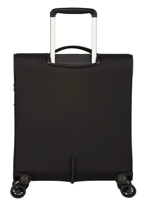 Valise - American Tourister - Summerfunk Spinner 55 - Noir - Semi-rigide - 4 Roulettes 360°-4