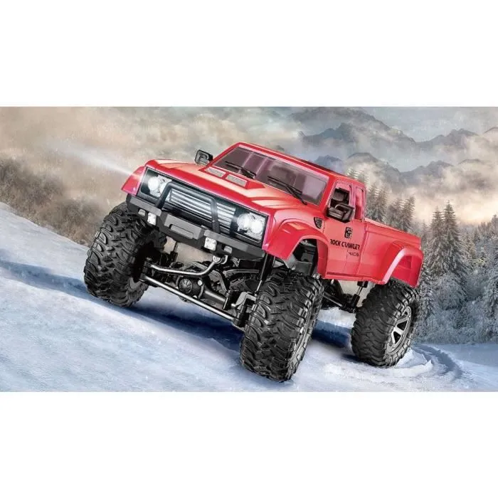 Voiture RC Amewi Pickup Truck FPV brushed 1:16 4WD - Rouge - Jouet RC-1