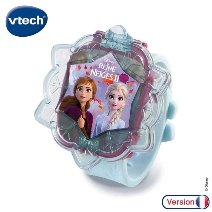 Montre-Jeu Interactive VTECH La Reine des Neiges 2 d'Elsa - Pour Enfant de 3 à 7 ans - Garantie 2 ans-1