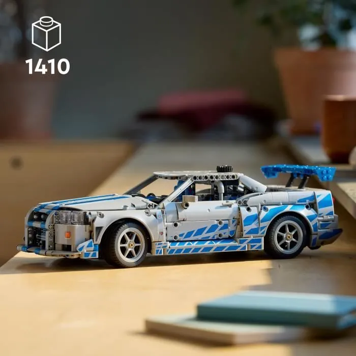 LEGO Technic 42210 Voiture Nissan Skyline GT-R (R34) 2 Fast 2 Furious - Set pour Adulte-1