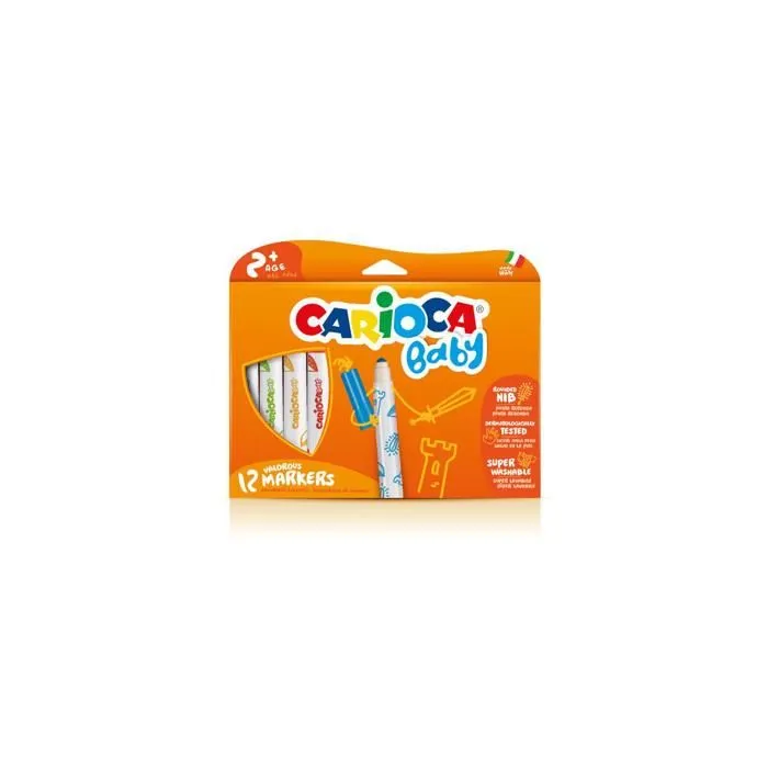 Carioca 12 Stylos pour bébés-0