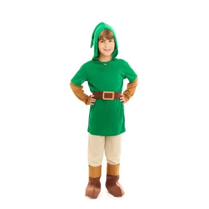 Partilandia Déguisement d'elfe aventurier garçon (10-12 ans)-0