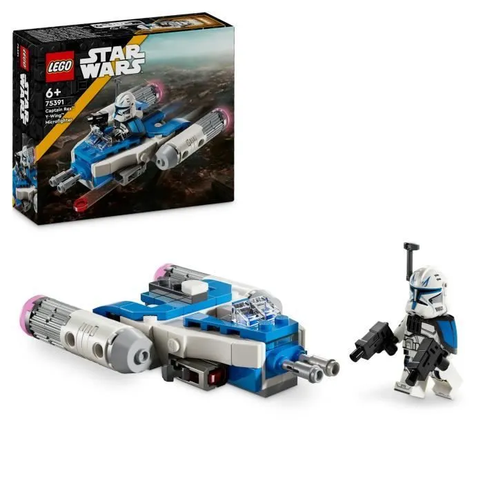 LEGO® Star Wars 75391 The Clone Wars Le Microfighter Y-Wing du Capitaine Rex - Vaisseau-0