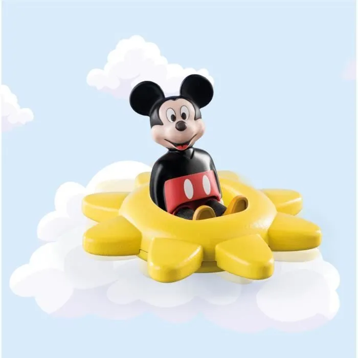 PLAYMOBIL 1.2.3 - 71321 - Mickey et Toupie soleil - Disney - Pour les tout-petits 18-36 mois-1