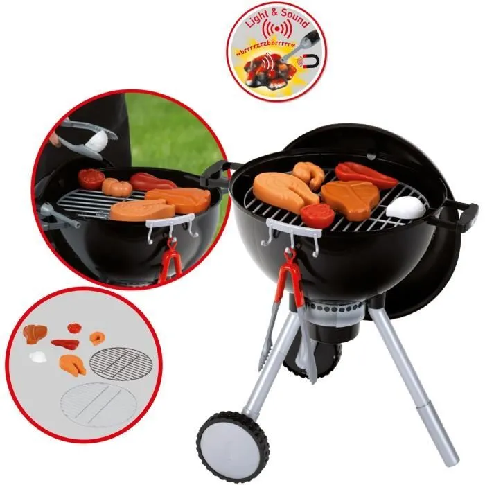 Barbecue Weber One Touch Premium avec charbon sonore et lumineux - KLEIN - 9466-3