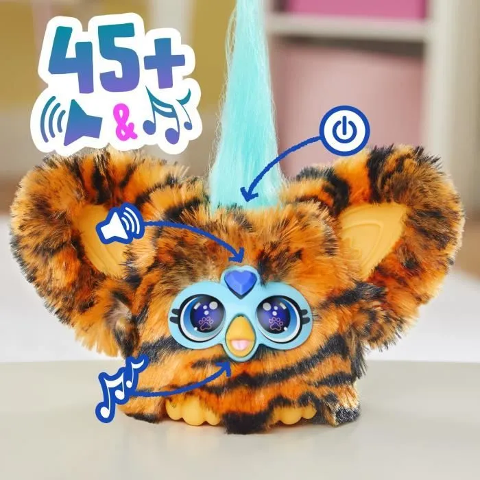 Furby Furblets Ty-Bee, Mini peluche électronique pour filles et garçons, plus de 45 sons, à partir de 6 ans, Hasbro-2