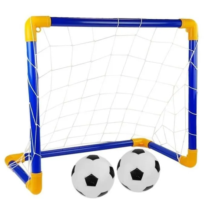 Cage de foot - Swingball - Classic toute Surface - 2 raquettes - Balle en caoutchouc - Hauteur ajustable-1