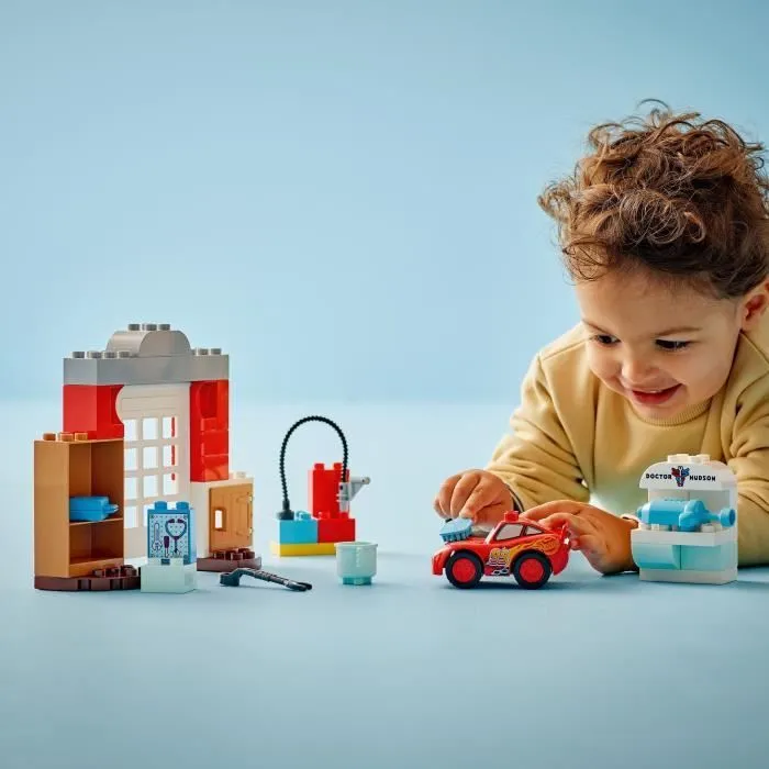 LEGO DUPLO Disney Et Pixar Cars 10456 La Visite De Mcqueen Au Garage De Doc - Jeu 2 Ans-4