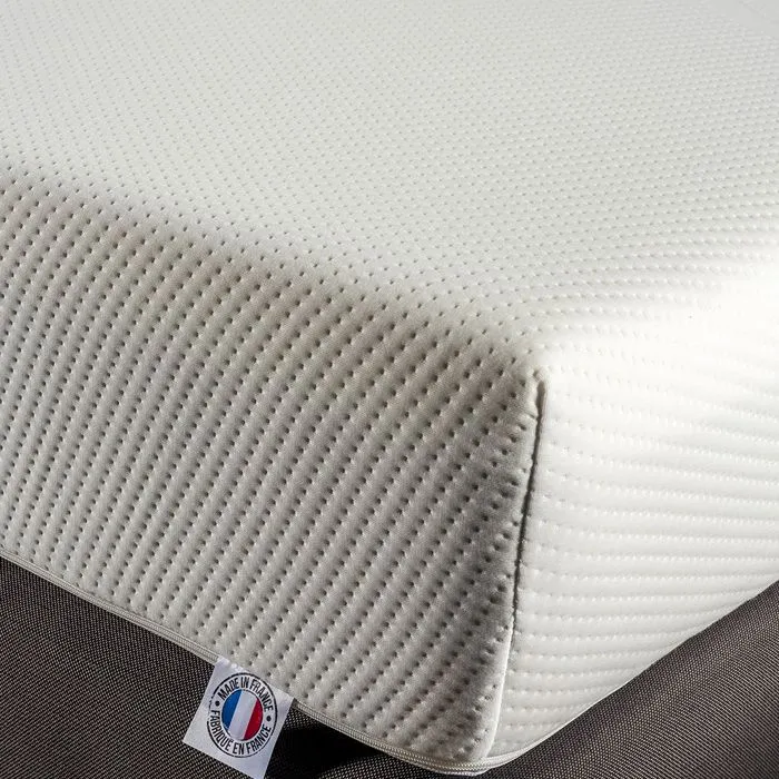 Matelas Sensitive mousse à mémoire de forme Blanc 90x200 cm-1