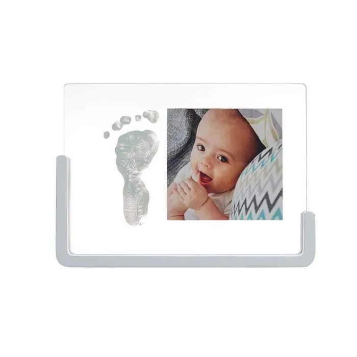 Baby Art Cadre d'empreinte transparent Bois-0
