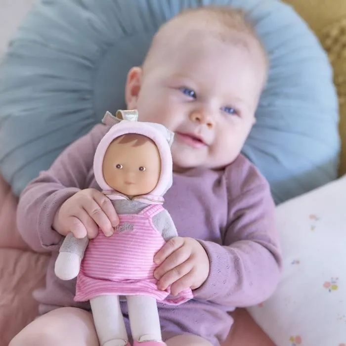 Mon Doudou COROLLE - Miss Rayée Rêves d'Etoiles - 25 cm - petite poupée - senteur de vanille - dès la naissance-7