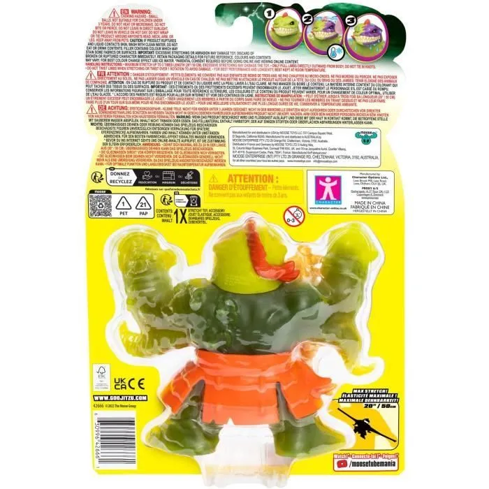 Figurine - HEROES OF GOO JIT ZU - Cursed Goo Sea - GJZ Ill Ell - 11 cm-3
