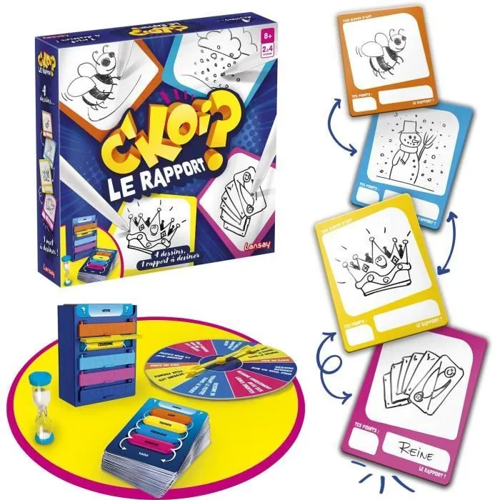 C'KOI LE RAPPORT ? - Jeu de société - à partir de 8 ans-1