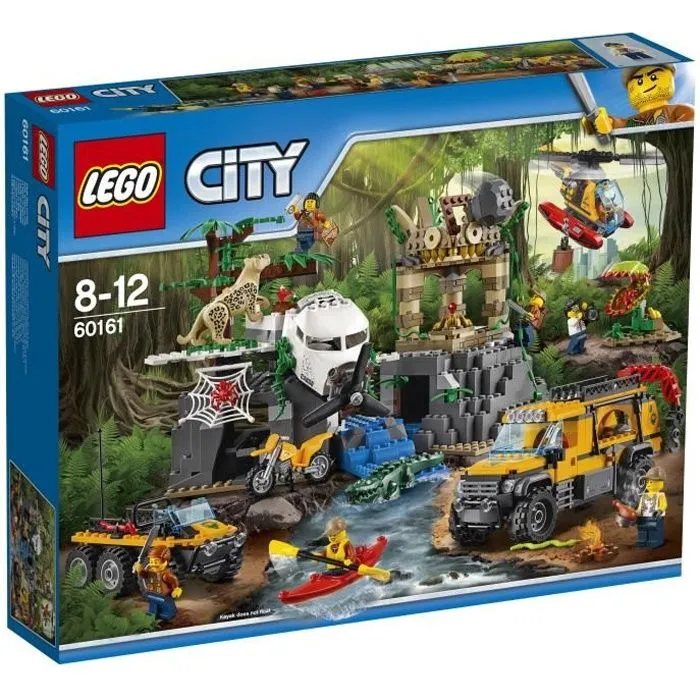 LEGO® City 60161 Exploration de la Jungle-0