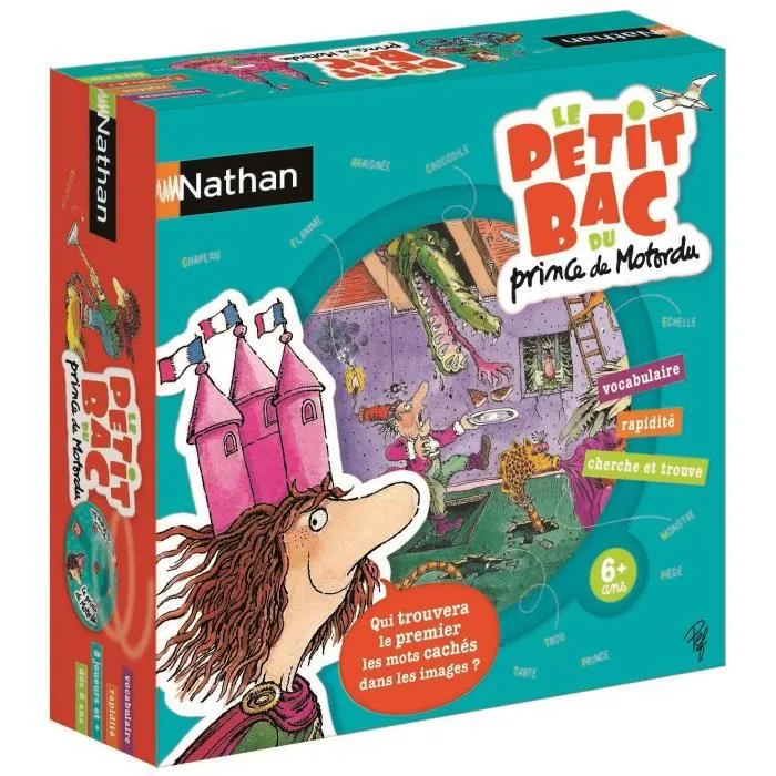 NATHAN Le petit bac du prince de Motordu-2