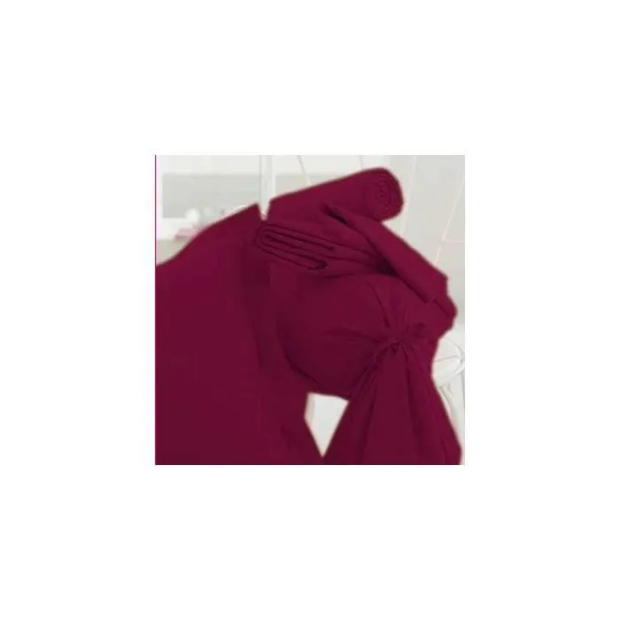 Drap plat - PRUNE - 180 x 290 cm - 100% coton 57 fils/cm2-0