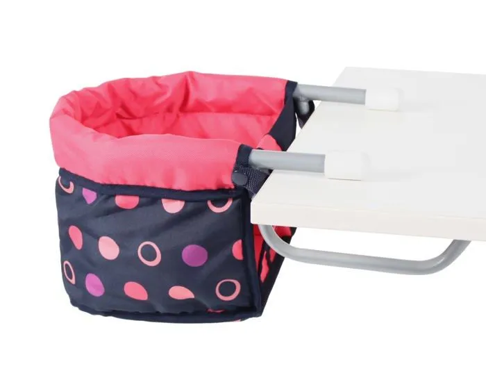 Nurserie Bayer chic - 735-20 - 2000-Siege de Table pour poupee jusqu'a 60 cm, , Corail-2