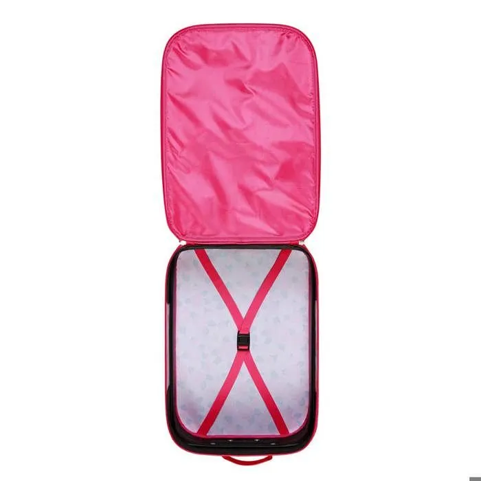 Valise Trolley Soft 3D - Disney Princesses Disney Flowers - Rose - Taille Unique-3