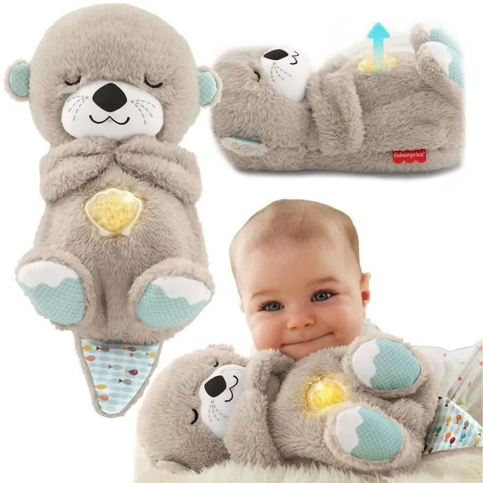 Peluche interactive loutre pour bébé - Fisher-Price - FXC66-0