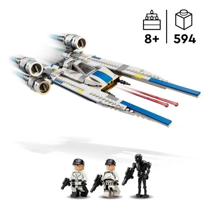 LEGO Star Wars 75399 Andor Le Chasseur Stellaire U-Wing de l’Alliance Rebelle, Jeu de construction dès 8 Ans-1