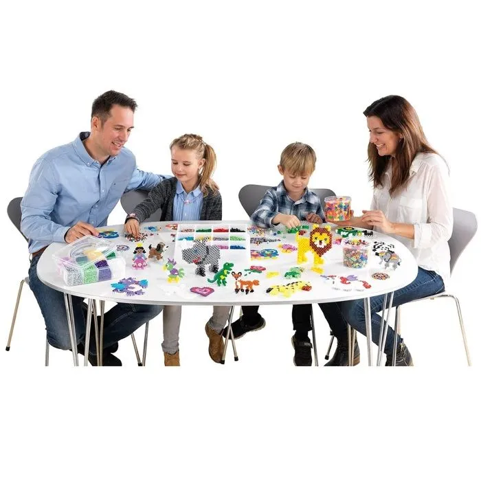 Boîte cadeau HAMA - Les Chevaux Magiques - 4000 perles + 2 plaques - Jouet créatif pour enfant de 5 ans et plus-5