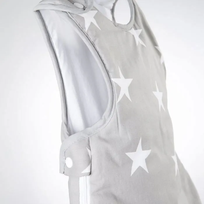 ROBA Gigoteuse Bébé Little Stars - Différentes Tailles - Toute l'Année - Gris / Blanc-1