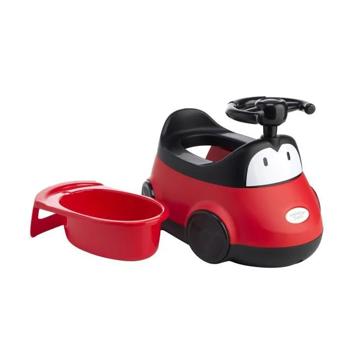 Pot d'apprentissage Voiture Rouge amovible - FORMULA BABY - Dès 12 mois - Mixte - 40 x 27,5 x 29,1 cm-1
