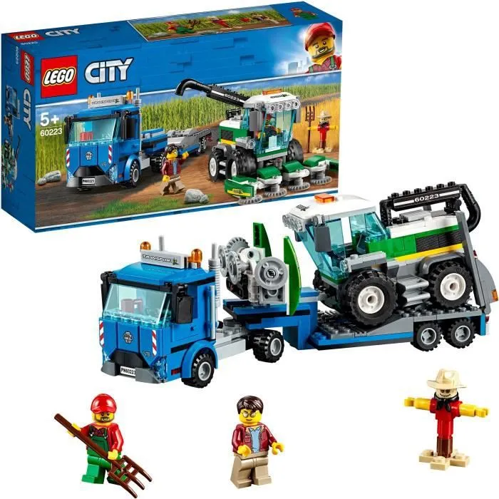 LEGO® City Great Vehicles 60223 Le transport de l'ensileuse - Jeu de construction-2