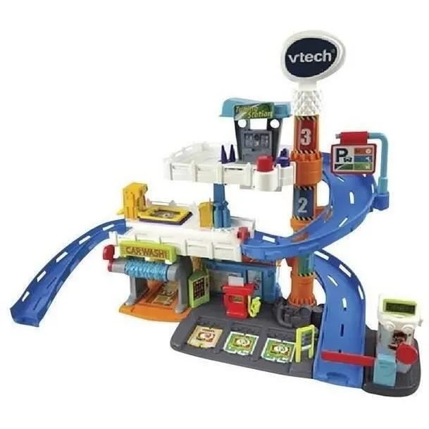 Garage interactif Tut Tut Bolides VTECH - 3 étages et 6 zones magiques-0
