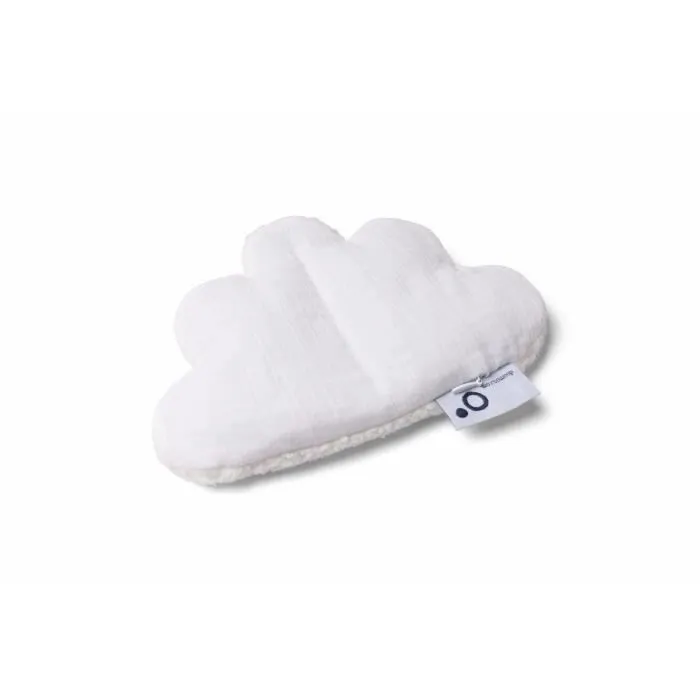 doomoo Bouillotte Snoogy - 2 en 1 Bouillotte bébé et Peluche - Soulage les coliques et facilite la digestion, Cloudy White-3