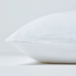 Taie d'oreiller en lin lavé Blanc – 50 x 75 cm-1